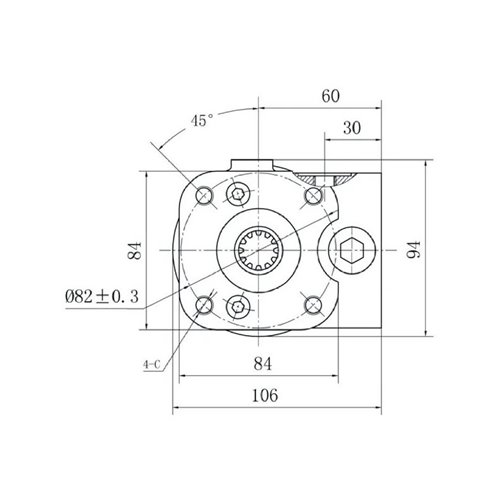 ORBITROL HYDRAULICZNY 315LS ZAMIENNIK OSPC315LS DANFOSS 150-1235