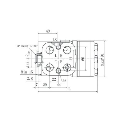 ORBITROL HYDRAULICZNY 315LS ZAMIENNIK OSPC315LS DANFOSS 150-1235