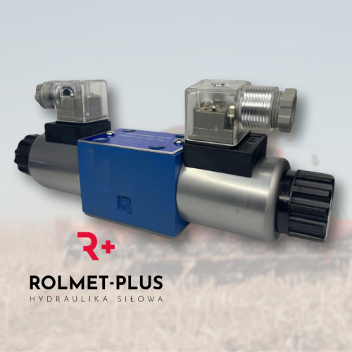 ROZDZIELACZ ELEKTROZAWÓR CETOP3 NG6 SUWAK H 24 VDC | 4WE6 | DG4V3