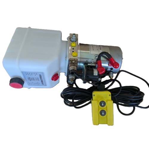 AGREGAT HYDRAULICZNY DO WINDY 24VDC 2,2 kW 2,1CCM ZBIORNIK 8L TWORZYWO SZTUCZNE