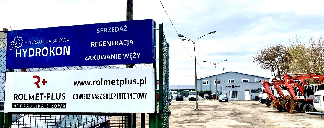 Banner reklamujący sklep internetowy rolmetplus.pl